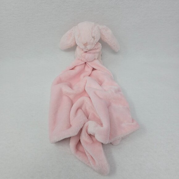 Jellycat Pink Bashful Bunny Soother Lovey Security Blanket Soft Plush Baby Toy - Picture 12 of 12